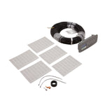 Control Panel, Jandy SpaLink RS, 8 Function, w/Frame, Gry, 200' : 7890