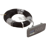 Control Panel, Jandy SpaLink RS, 8 Function, w/Frame, Gry, 200' : 7890