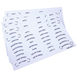 Decal Set, Zodiac, JPS, 4 Function Spa Side Remote : 5400+