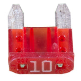 Fuse, Pentair IntelliChlor Power Cntr, Mini Blade, 10A, Qty 5 : 522745