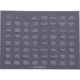 Label, Pentair, IntelliTouch®, iS10, Set of 10 : 520344