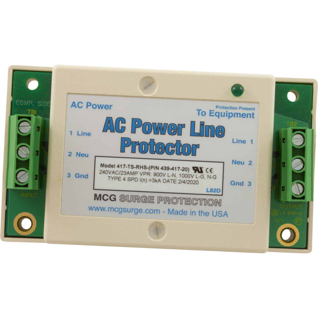 Surge Suppressor, IntelliTouch, EasyTouch, Compool, 230v : AI201