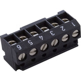 Terminal Bar, Zodiac Jandy AquaLink RS, 6-pin, Brown : 6547+