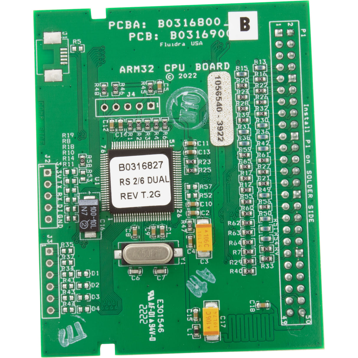 PCB, Zodiac Jandy AquaLink RS2/6, Dual Equipment, Rev.QQ : R0466807