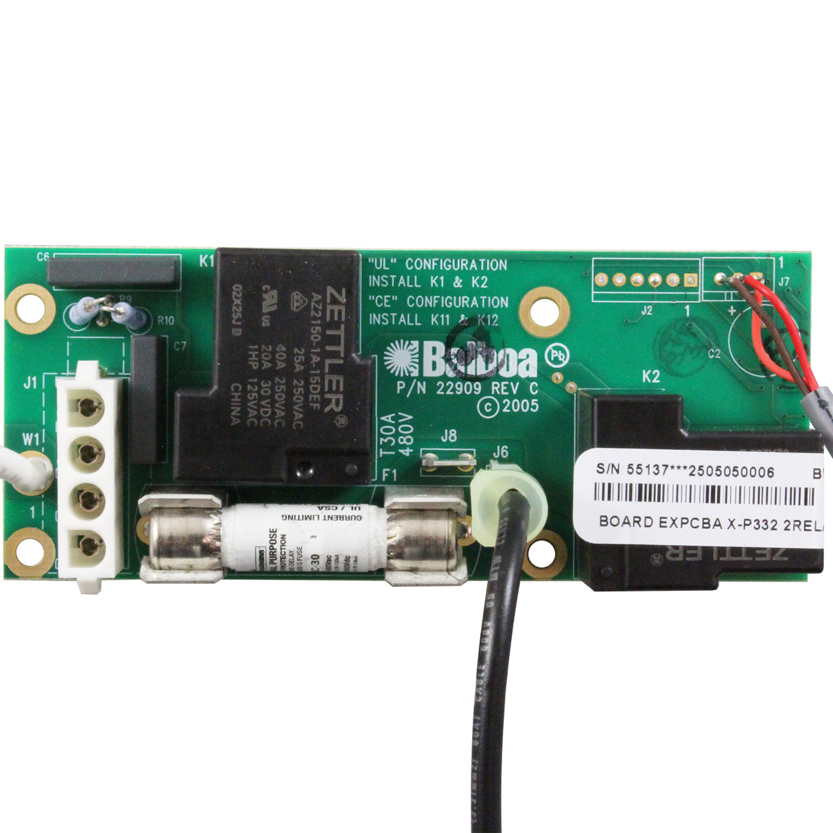 PCB, Balboa, Genuine Daughter Board X-P332, 2-Spd : G1920 - Balboa Water Group - G1920 - PartsForSpas.com