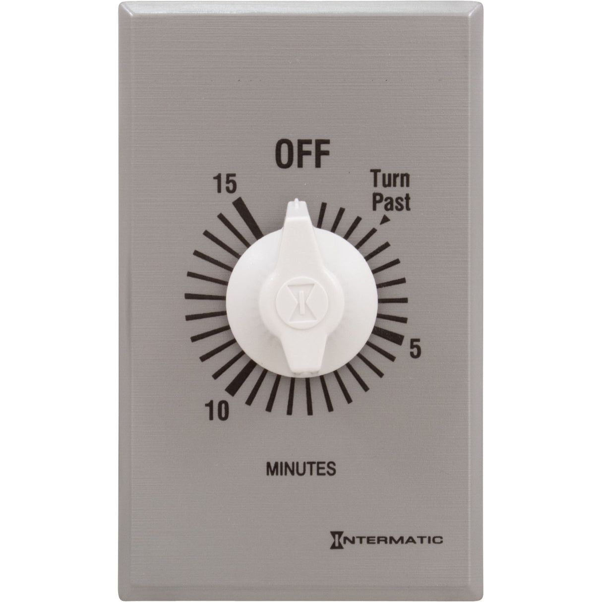 Timer, Intermatic FF415M, 15 Min., DPST, No Hold, Spring Wound : FF415M