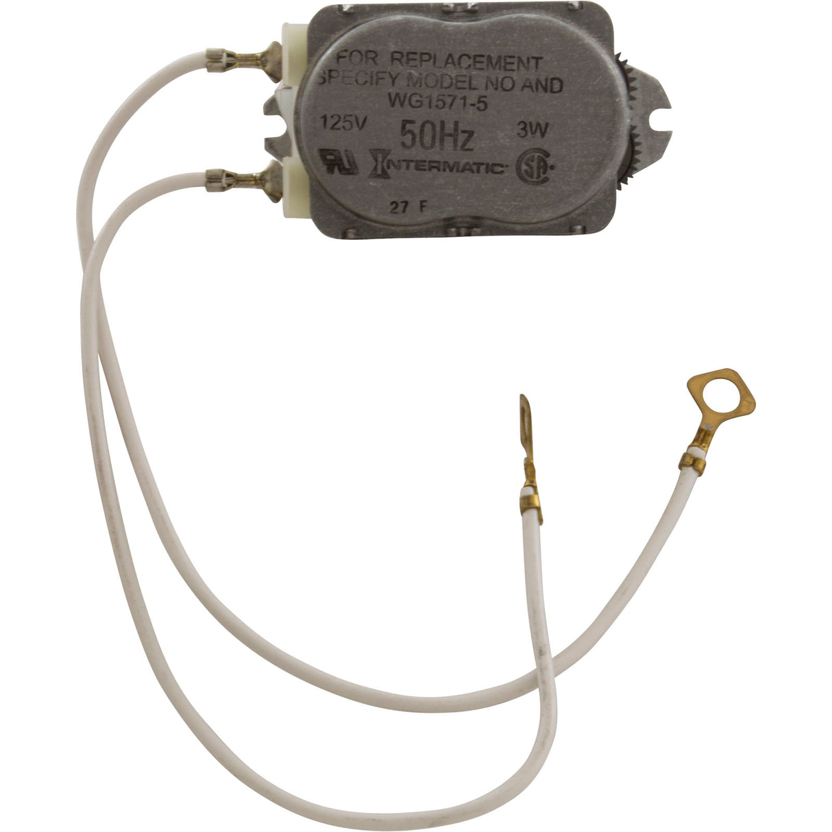 Timer Motor, Intermatic, WG1571-10D, 125v, 50Hz : WG1571-10D