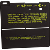 Timer Insulator Protector, Single, Intermatic T100 Series, Blk : 124T2411A-Single