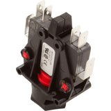 Air Switch, Royal, DPDT, Momentary : 6872-OCO-U126 - Herga - 6872-OCO-U126 - PartsForSpas.com