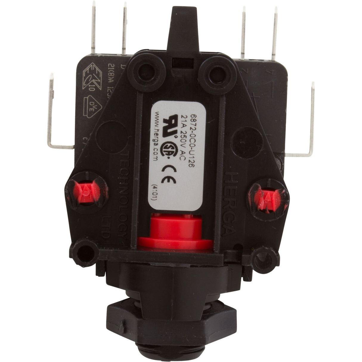 Air Switch, Royal, DPDT, Momentary : 6872-OCO-U126 - Herga - 6872-OCO-U126 - PartsForSpas.com
