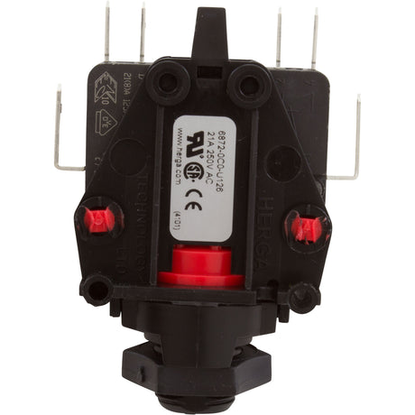 Air Switch, Royal, DPDT, Momentary : 6872-OCO-U126 - Herga - 6872-OCO-U126 - PartsForSpas.com