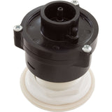 Air Button, TDI 3242, Flush, 1-5/8"hs, 2-9/16"fd, White : MPT-01010-3242
