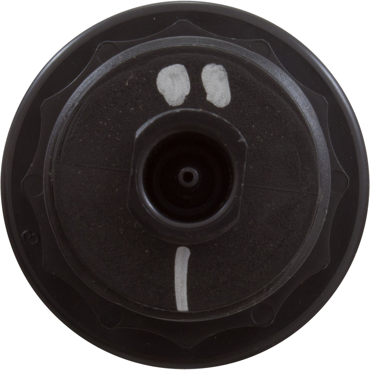Air Button, TDI 3428, Low Prof, 1-1/4"hs, 1-5/8"fd, Black : MPT-06060-3428