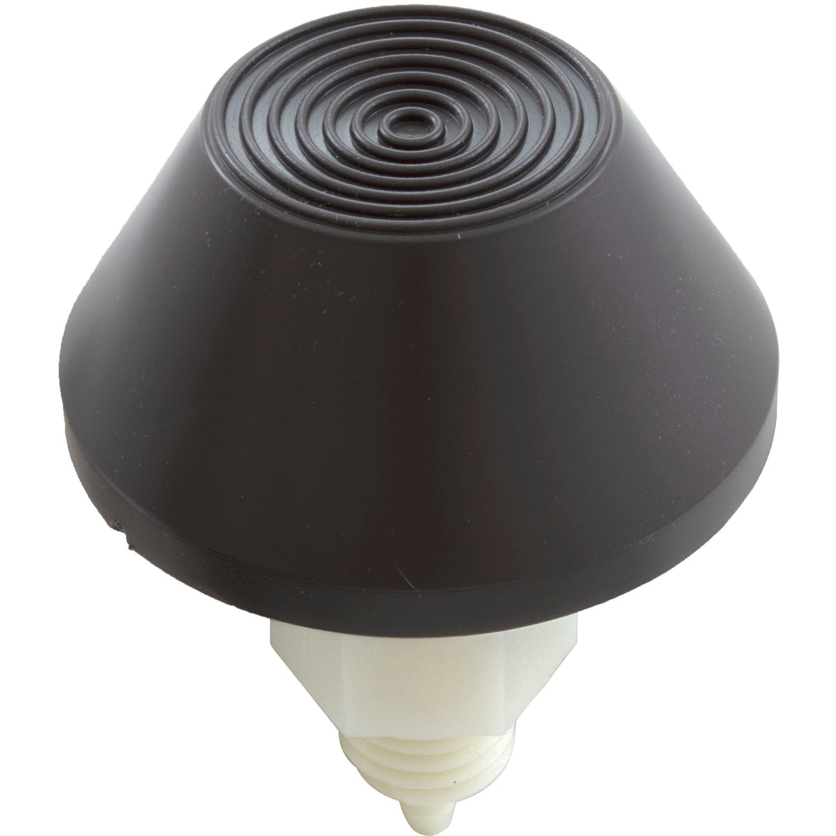 Air Button, Tecmark, Raised Cone, 7/8"hs, 2-3/4"fd, Brown : PT1-3130-02