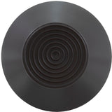 Air Button, Tecmark, Raised Cone, 7/8"hs, 2-3/4"fd, Brown : PT1-3130-02