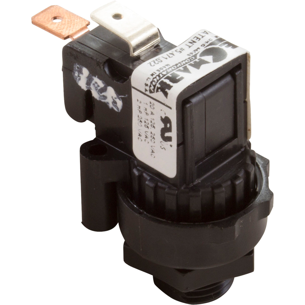 Air Switch, Tecmark TBS 310A, SPST, 25A, Latching : TBS310A