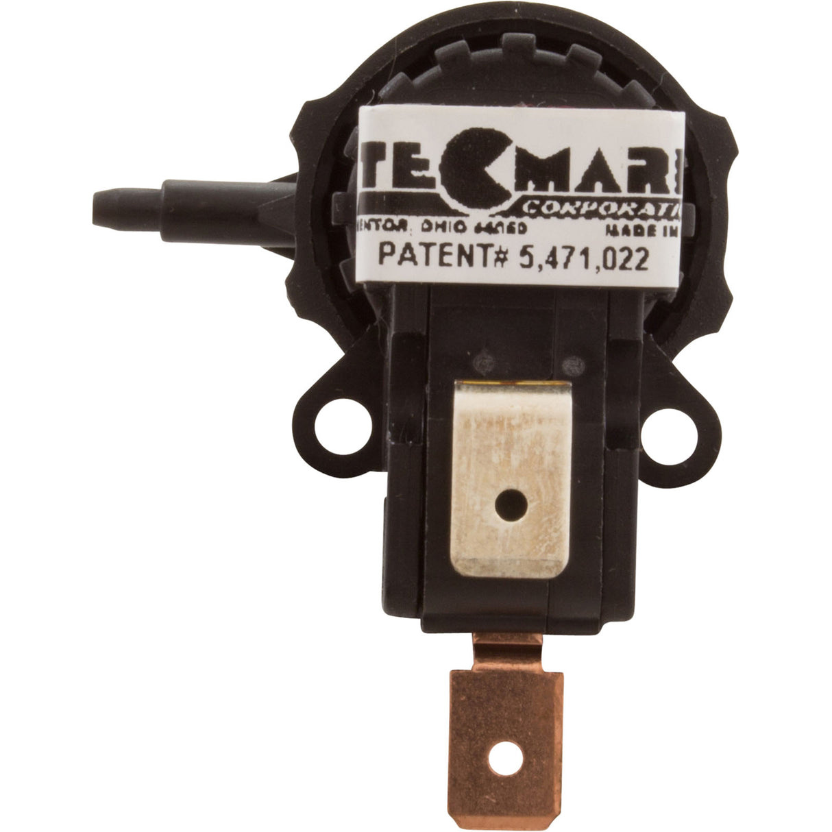 Air Switch, Tecmark, SPNO, 25 Amp, Latching, Side Spout : TBS410A - Tecmark - TBS410A - PartsForSpas.com