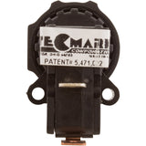 Air Switch, Tecmark, SPNO, 25 Amp, Latching, Center Spout : TBS3207A - Tecmark - TBS3207A - PartsForSpas.com