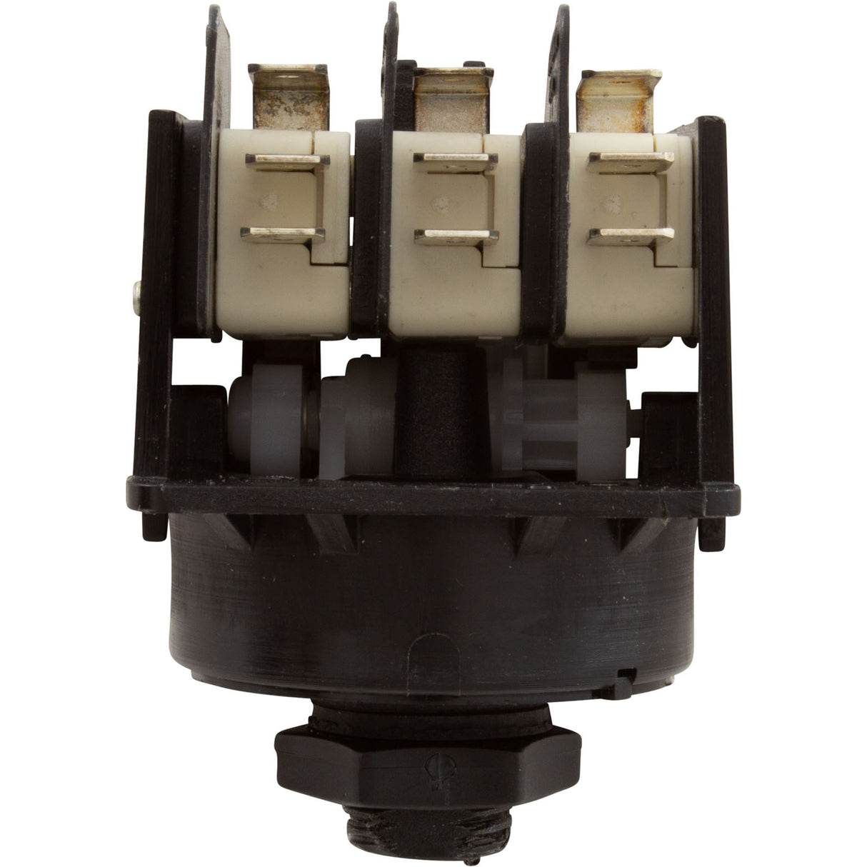 Air Switch, Herga, 4 Function, 20a, 3PDT, Thd, White Cam : 6806-008 - Herga Electric - 6806-008 - PartsForSpas.com