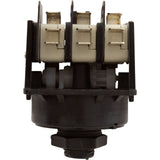 Air Switch, Herga, 4 Function, 20a, 3PDT, Thd, White Cam : 6806-008 - Herga Electric - 6806-008 - PartsForSpas.com