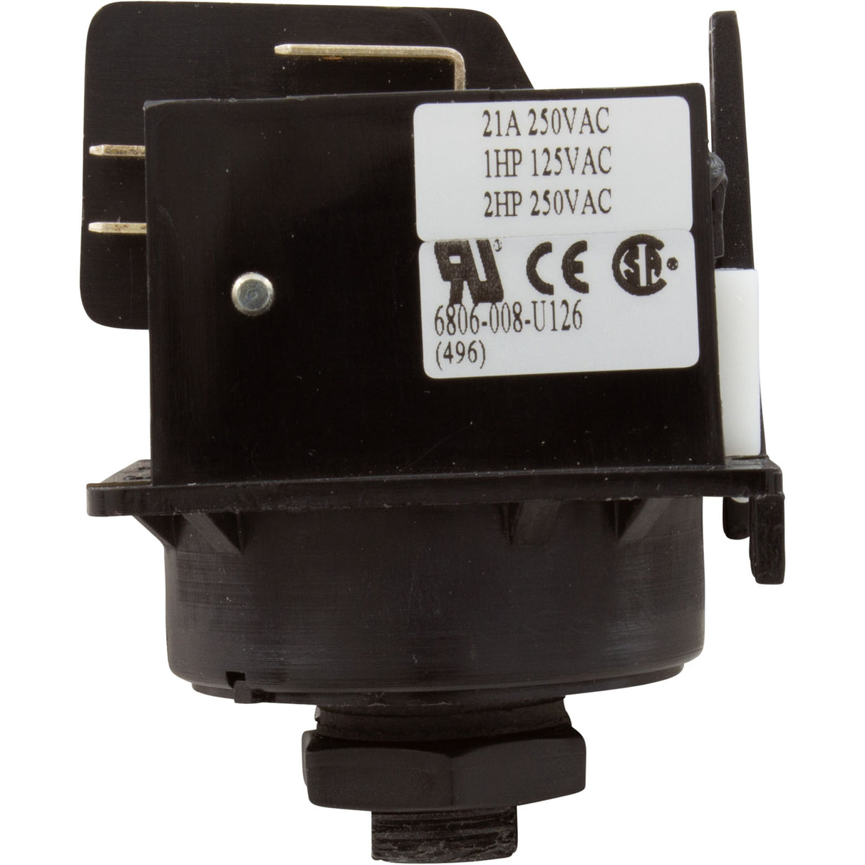 Air Switch, Herga, 4 Function, 20a, 3PDT, Thd, White Cam : 6806-008 - Herga Electric - 6806-008 - PartsForSpas.com