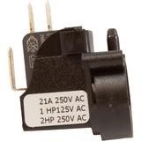 Air Switch, Herga, SPDT, momentary, Side Spout : 6871-OOO-U126