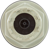 Air Button, Presair, Flush, 1-3/4"hs, 2-5/8"fd, White : B225WF