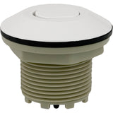Air Button, Presair, Flush, 1-3/4"hs, 2-5/8"fd, White : B225WF