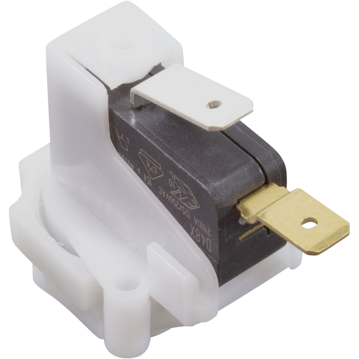 Air Switch, PresAir, SPST, 9/16" Center Spout, 21A, Momentary : TVM411B - Senasys - TVM411B - PartsForSpas.com