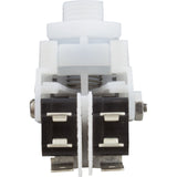 Air Switch, PresAir, DPDT, 9/16" Center Spout, 25A, Latching : TVA225B - Senasys - TVA225B - PartsForSpas.com