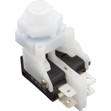 Air Switch, PresAir, DPDT, 9/16" Center Spout, 25A, Latching : TVA225B - Senasys - TVA225B - PartsForSpas.com
