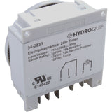 Timer, Grasslin Repl, SPDT, Panel Mount, 115v, w/override, 24hr : 34-0033-K