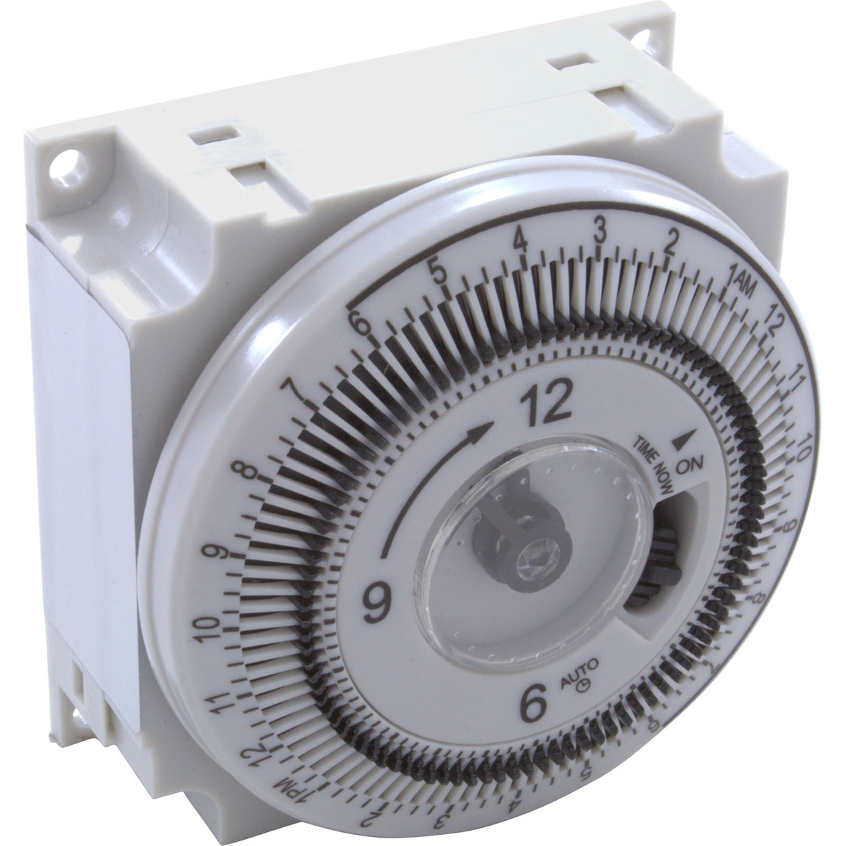 Timer, Grasslin Repl, SPDT, Panel Mount, 115v, w/override, 24hr : 34-0033-K