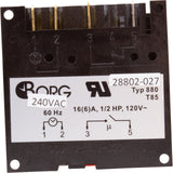 Timer, Diehl, SPST, Panel Mount, 230v, 20A, 7day : TA4066