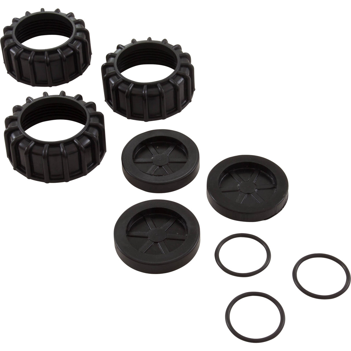 Laminar Union Nut Kit : 590029 - Pentair - 788379760632 - PartsForSpas.com