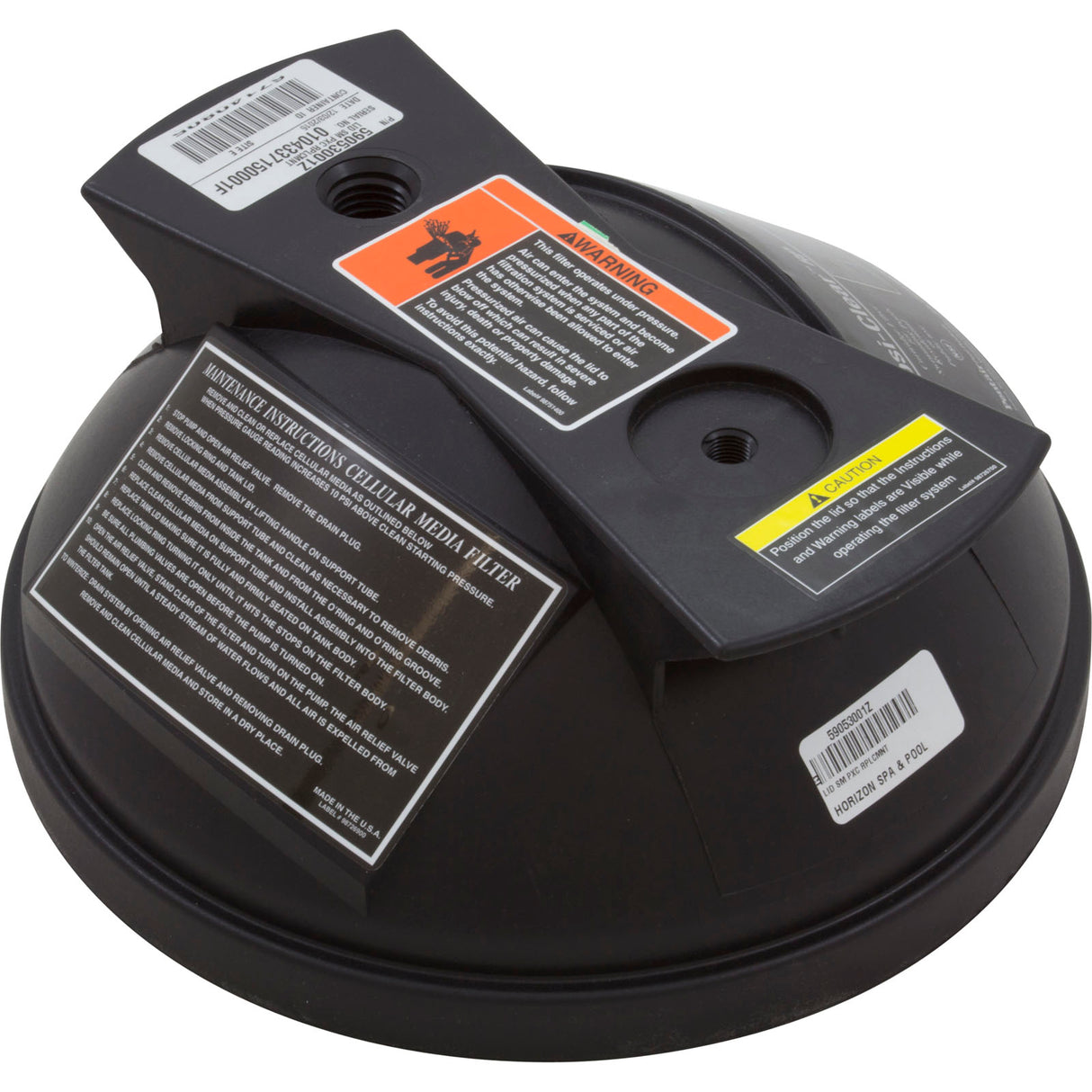 Lid Sm Pxc Rplcmnt : 59053001Z - Pentair - 788379852528 - PartsForSpas.com