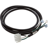 Cord, BWG, 14/3 x 60", White, Amp-4, Male,  (G, B, W) : 21086