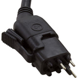 LC Cord, Gecko, 1 Speed (BL, OZ, CP) 10A, 230v, 96 : 600DB1192