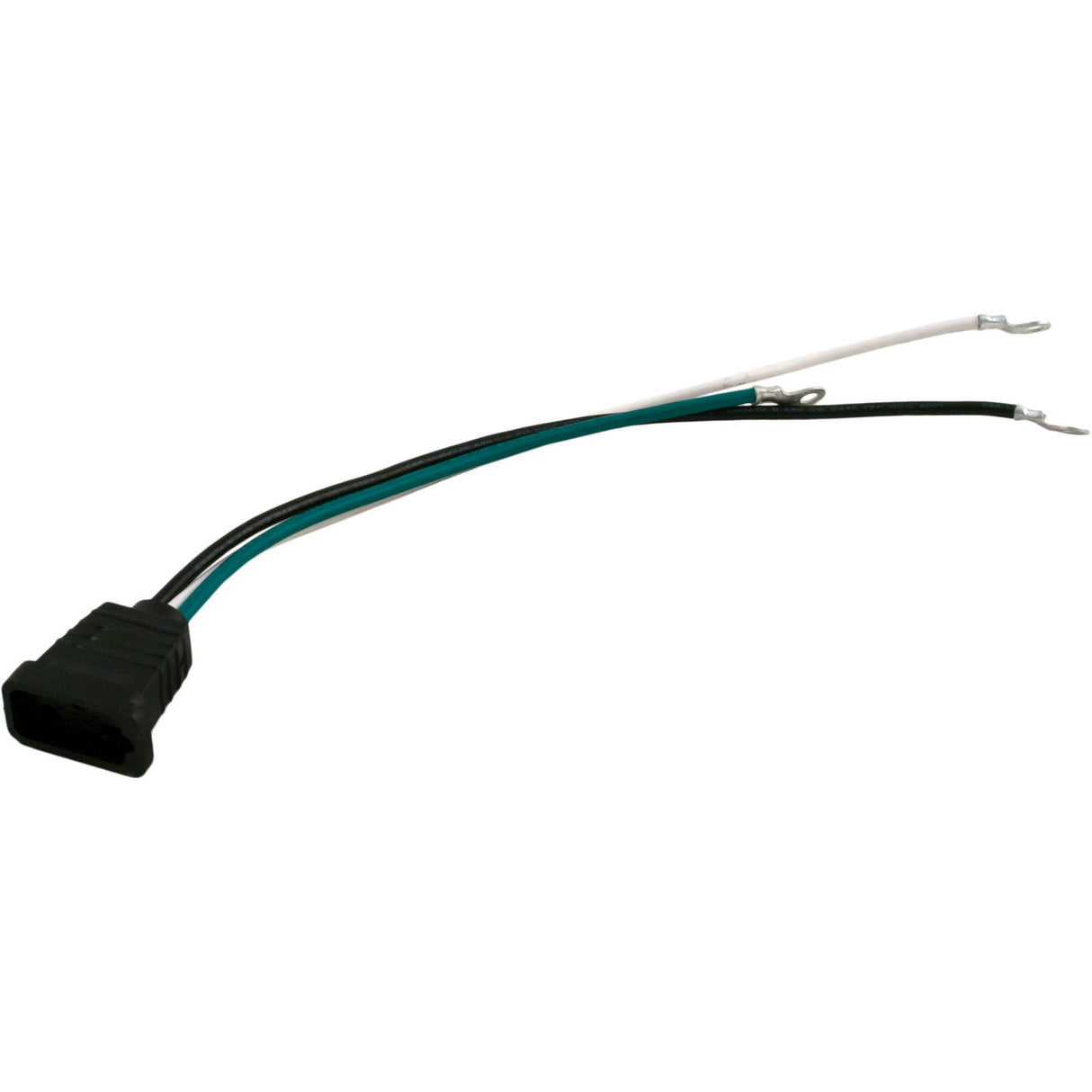Receptacle, H-Q, VH, Molded, 12/3, Black : 09-0041A