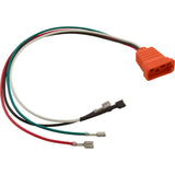 Receptacle, H-Q, Fiber Optic, Molded, 18/4, Air VH, Orange : 09-0026C