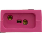Receptacle, H-Q, Pump 2, 1 Speed, Molded, Pink, 14/3 : 09-0024C-A
