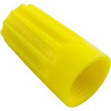 Wire Nut Connecter, Pack of 25, 18-10 AWG, Yellow :