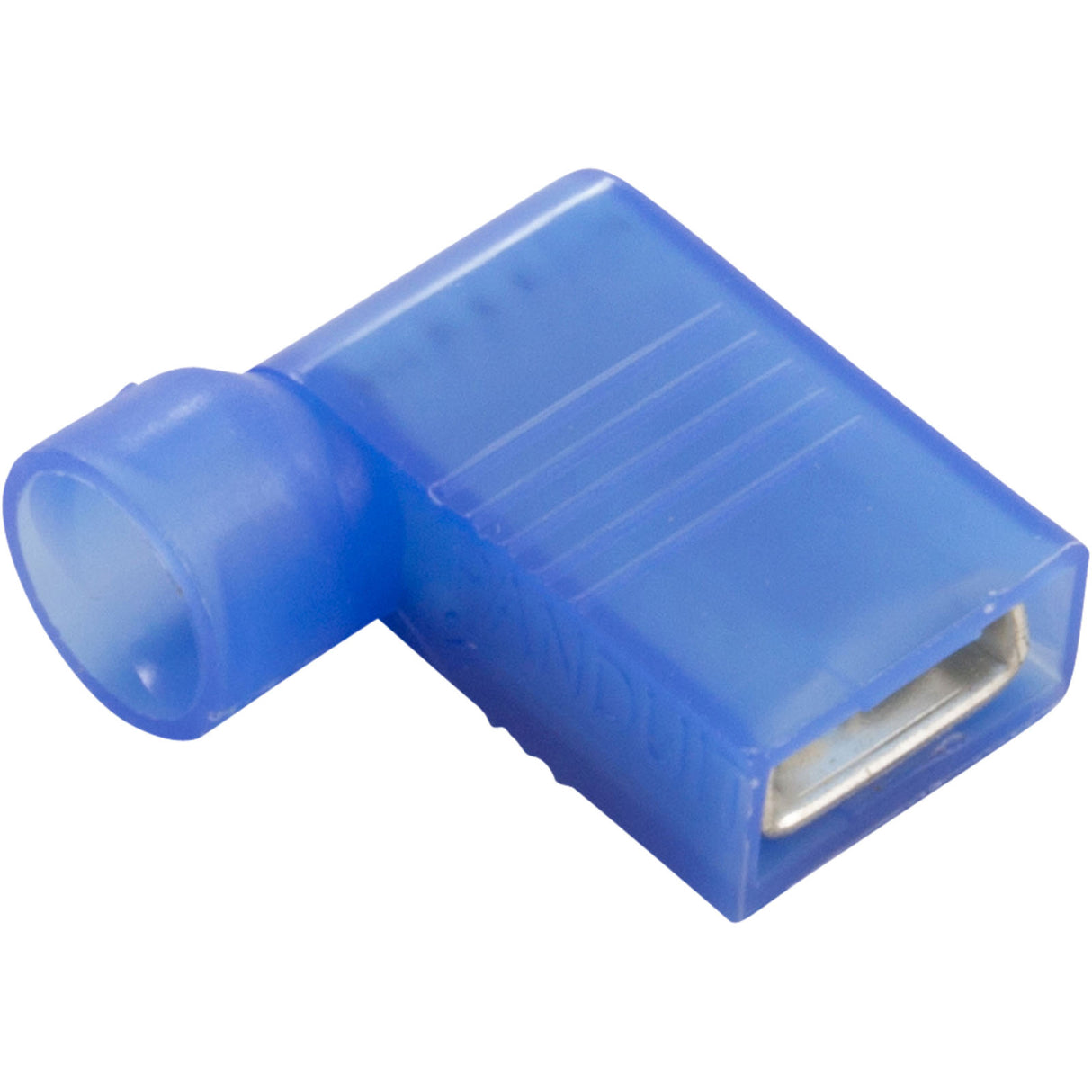 Disconnect, 90deg Female, 25 Pack, 16-14AWG, .250 Tab, Blue : - Generic -  - PartsForSpas.com