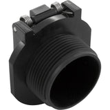Vac Lock 1 1/2"Mpt - Black : 600-2201 - Waterway Plastics - 806105229502 - PartsForSpas.com