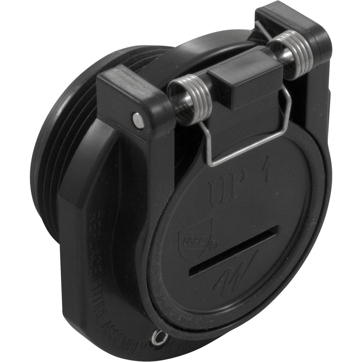 Vac Lock 1 1/2"Mpt - Black : 600-2201 - Waterway Plastics - 806105229502 - PartsForSpas.com
