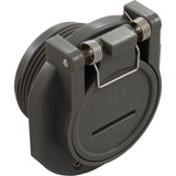 Vac Lock 1 1/2"Mpt - Dark Gray : 600-2209-DKG - Waterway Plastics - 806105229519 - PartsForSpas.com