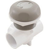 Valve Assy., On/Off Turn, Horizontal, Gray : 600-4387 - Waterway Plastics - 806105102645 - PartsForSpas.com