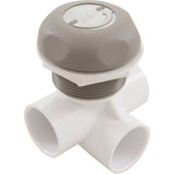 Valve Assy., On/Off Turn, Horizontal, Gray : 600-4387 - Waterway Plastics - 806105102645 - PartsForSpas.com
