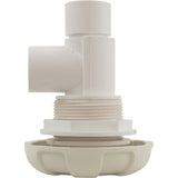 100% Shut Off Valve Assy. 3/4"S X 3/4"S 6 Spoke, White : 600-4720
