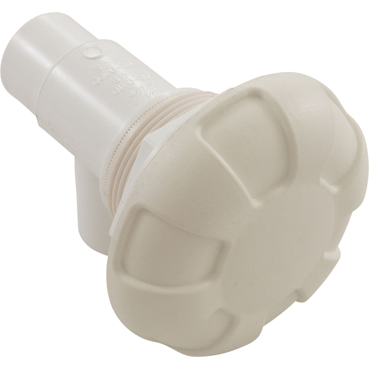 100% Shut Off Valve Assy. 3/4"S X 3/4"S 6 Spoke, White : 600-4720 - Waterway Plastics - 600-4720 - PartsForSpas.com